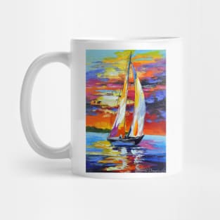 Fair wind for sailboat Mug